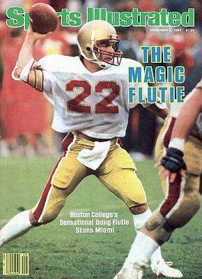Doug Flutie on Sports Illustrated Cover Wall Art