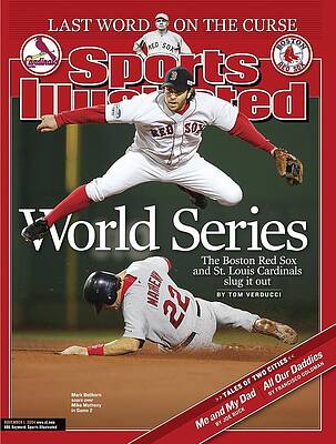 Red Sox vs Cardinals World Series Photograph