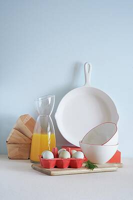 Breakfast Still Life Print
