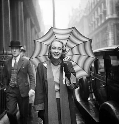Wall Art featuring the photograph British Beauty by Thurston Hopkins