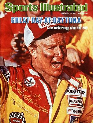 Cale Yarborough at Daytona 500 Wall Art