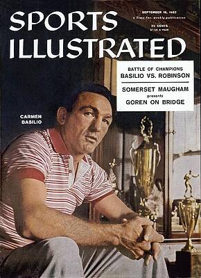 Carmen Basilio on Magazine Cover Photograph