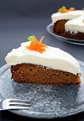 Carrot Cake With Cream Cheese Print