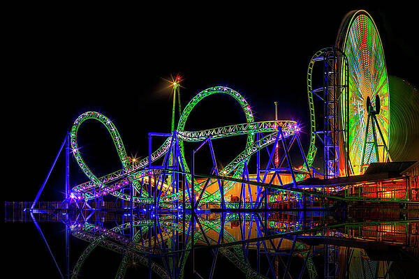 Casino Pier And Hydrus Print