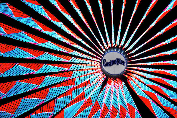 Casino Pier Ferris Wheel Print