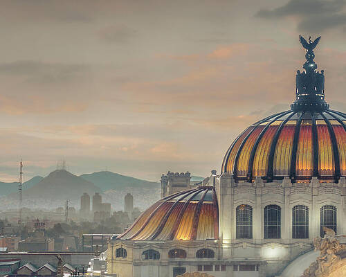 Palacio de Bellas Artes at Dusk Photograph