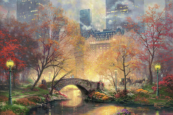 City Wall Art for Sale by Thomas Kinkade