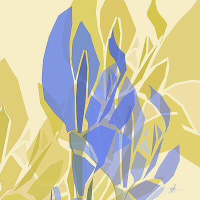 Summer Digital Art - Chanson by Gina Harrison