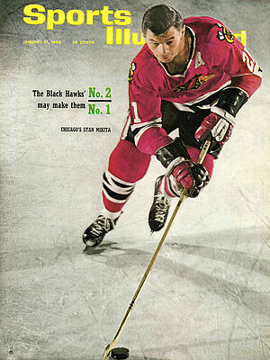 Stan Mikita Hockey Cover Photograph