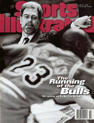 Phil Jackson on Sports Illustrated Cover Wall Art
