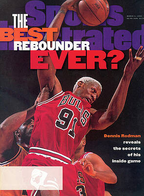 Dennis Rodman on Sports Illustrated Cover Wall Art