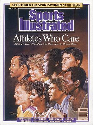 Sports Illustrated Athletes Care Issue Photograph