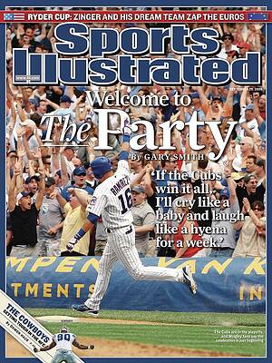 Cubs Celebration at Wrigley Field Photograph