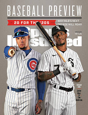 Javier Báez and Tim Anderson on Cover Photograph