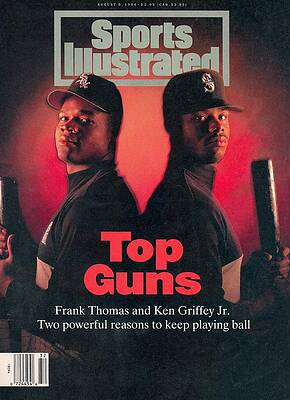 Frank Thomas and Ken Griffey Jr. Cover Photograph