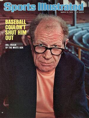 Bill Veeck on Sports Illustrated Cover Photograph