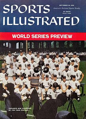 1959 World Series Preview Cover Wall Art