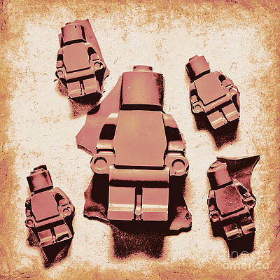 Rustic Photograph - Choc-a-bots by Jorgo Photography