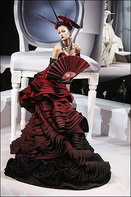 Wall Art featuring the photograph Christian Dior, Haute Couture by Alain Benainous