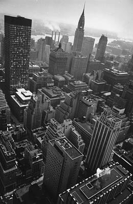 Wall Art featuring the photograph Chrysler Building by William Lovelace