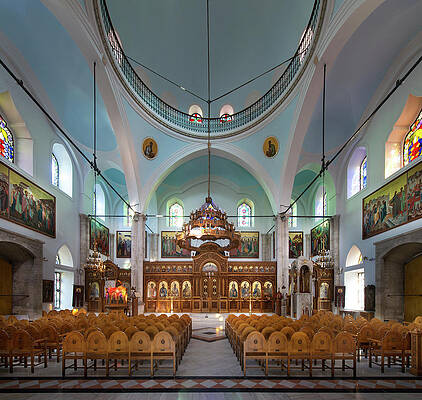Wall Art featuring the photograph Church Of Ayios Titos, Heraklion, Crete by Ed Freeman