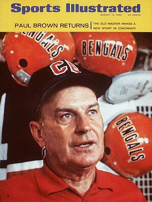 Paul Brown on Sports Illustrated Cover Photograph