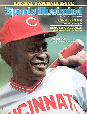 Joe Morgan on Sports Illustrated Cover Photograph