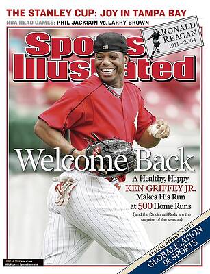 Ken Griffey Jr. Welcome Back Cover Photograph