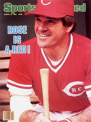 Sports Illustrated Cover Featuring Pete Rose Wall Art