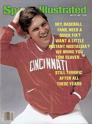 Tom Seaver on Sports Illustrated Cover Photograph