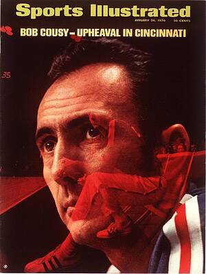 Basketball Coach Photograph - Cincinnati Royals Coach Bob Cousy Sports Illustrated Cover by Sports Illustrated