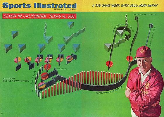 Texas vs. USC Clash Cover Photograph