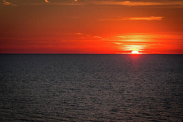 Wall Art featuring the photograph Clearwater Sunset by Jeff Phillippi