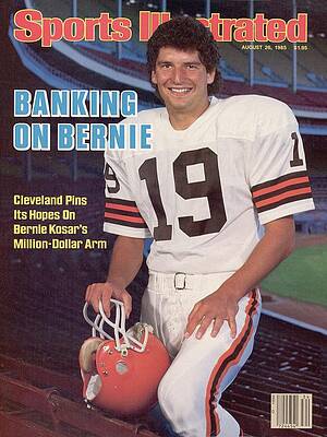 Bernie Kosar Sports Illustrated Cover Photograph