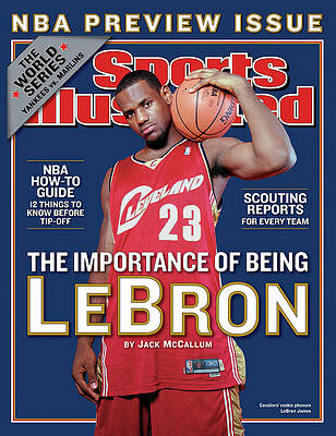 LeBron James Sports Illustrated Cover Photograph