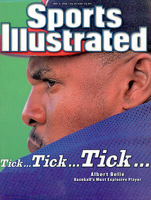 Albert Belle on Sports Illustrated Cover Wall Art