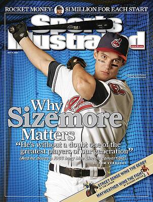 Grady Sizemore Sports Cover Wall Art