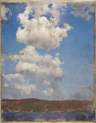 Eero Jarnefelt Painting - Cloud Study by Eero Jarnefelt