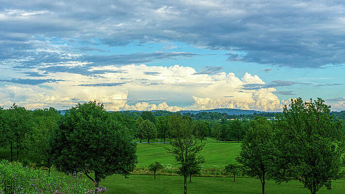 Natural Photograph - Cloud View Lehigh Valley by Jason Fink