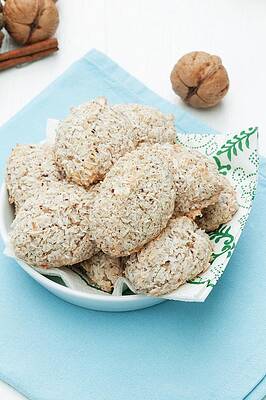 Coconut And Hazelnut Macaroons Print