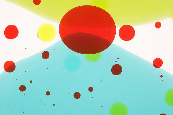 Wall Art featuring the photograph Colored Liquids by Paul Taylor