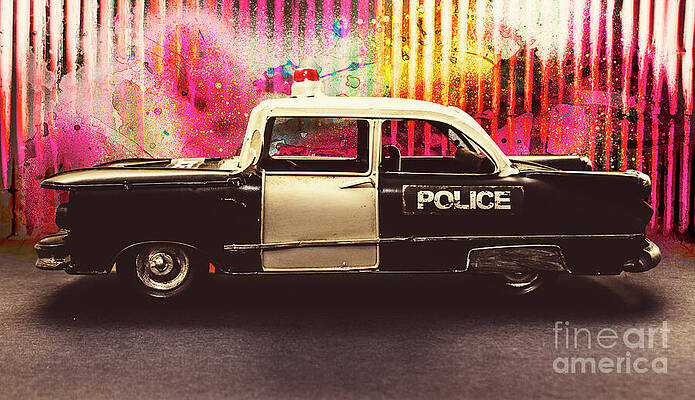 Wall Art featuring the photograph Colorful Crime by Jorgo Photography