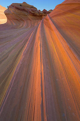 Wall Art featuring the photograph Colorful Sandstone Layers,  Arizona by Eastcott Momatiuk