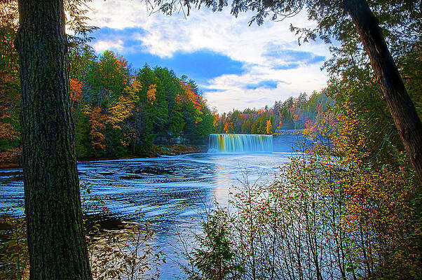 Michigan Wall Art featuring the photograph Colors At Tahquamenon Falls by Owen Weber