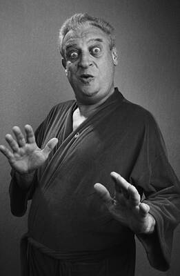 Surprised Comedian in a Robe Wall Art
