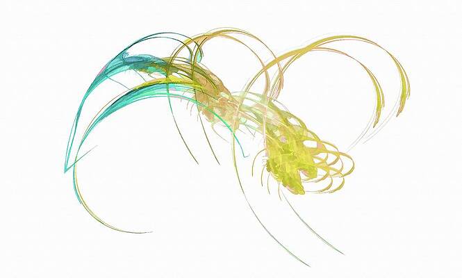 Wall Art featuring the digital art Coming For You Gold by Don Northup