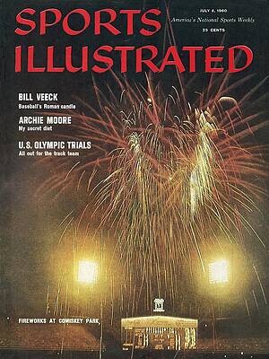 Fireworks at Comiskey Park Wall Art