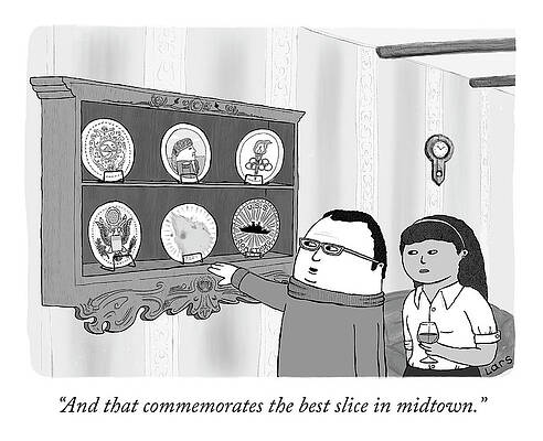 Slice Drawing - Commemorative Plates by Lars Kenseth