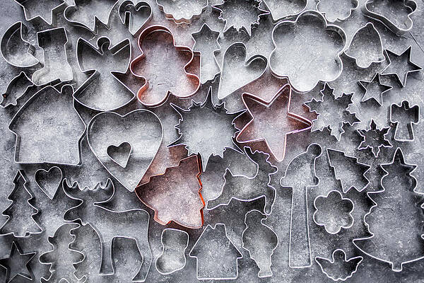 Cookie Cutters For Christmas Baking Print