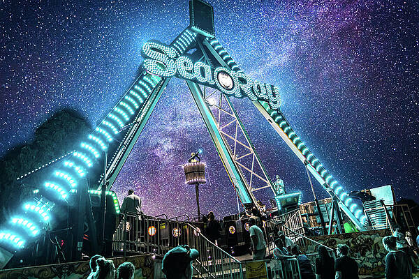 Wall Art featuring the photograph Cosmic Fair Ride by Jonny D